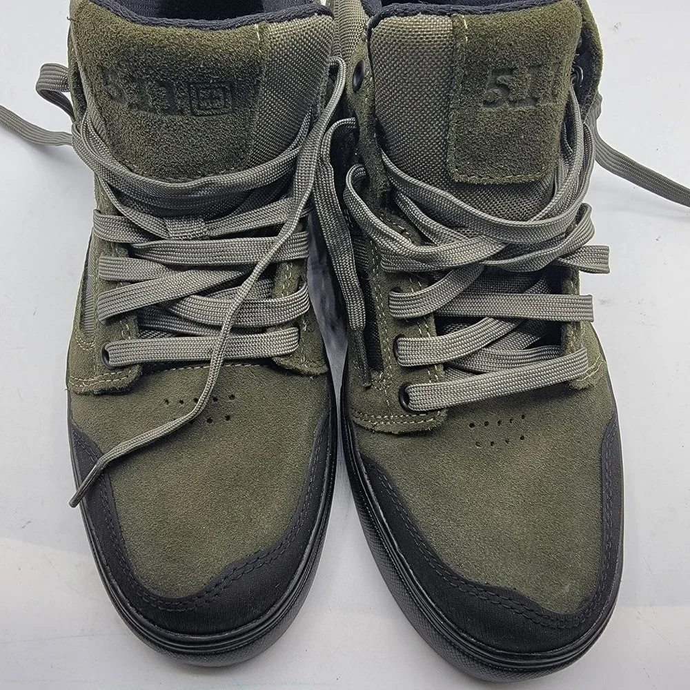 5.11 Tactical Norris Sneaker Puncture Resistance Shoes Vibram Ranger Green M8.5